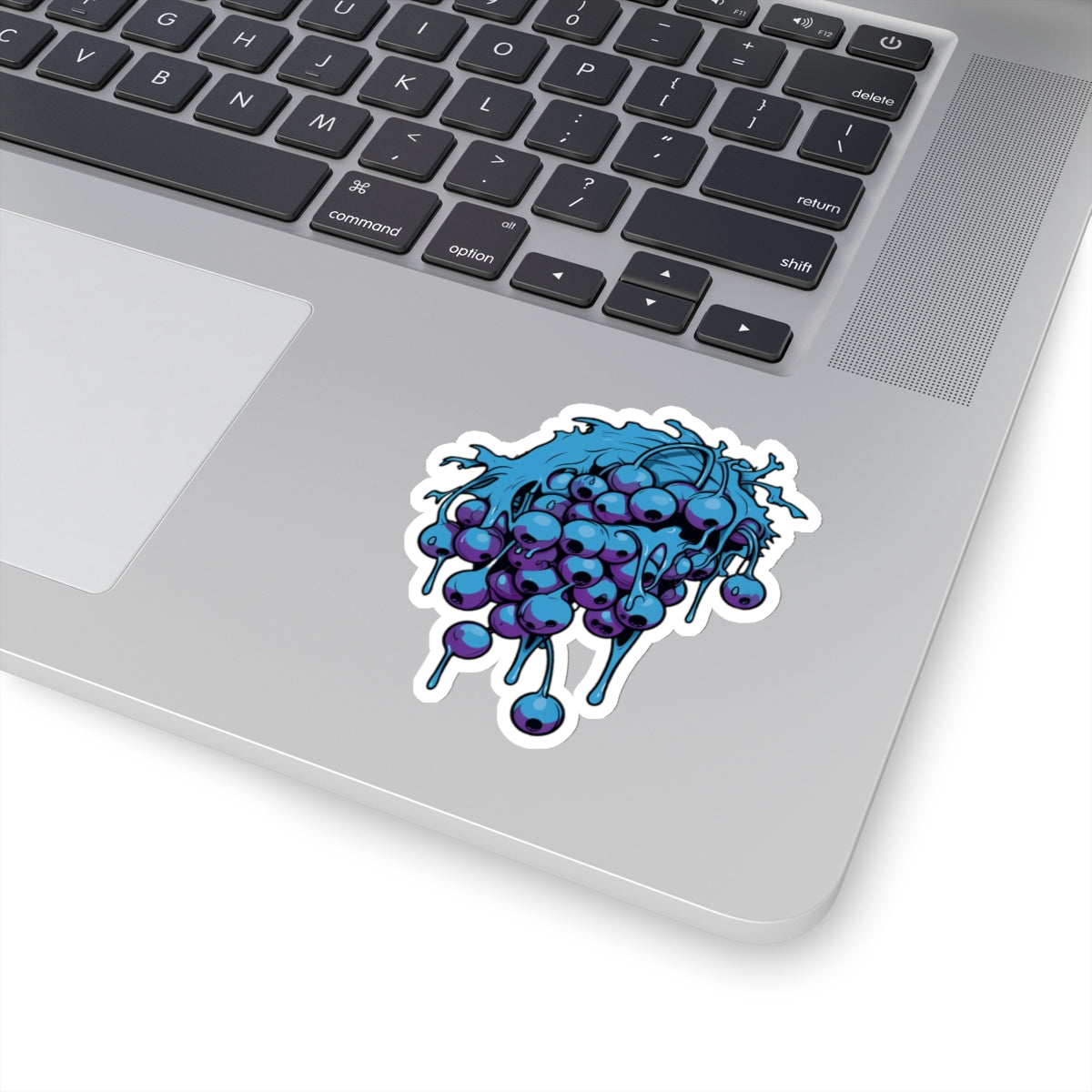 Blueberry Drip, Kiss Cut Sticker