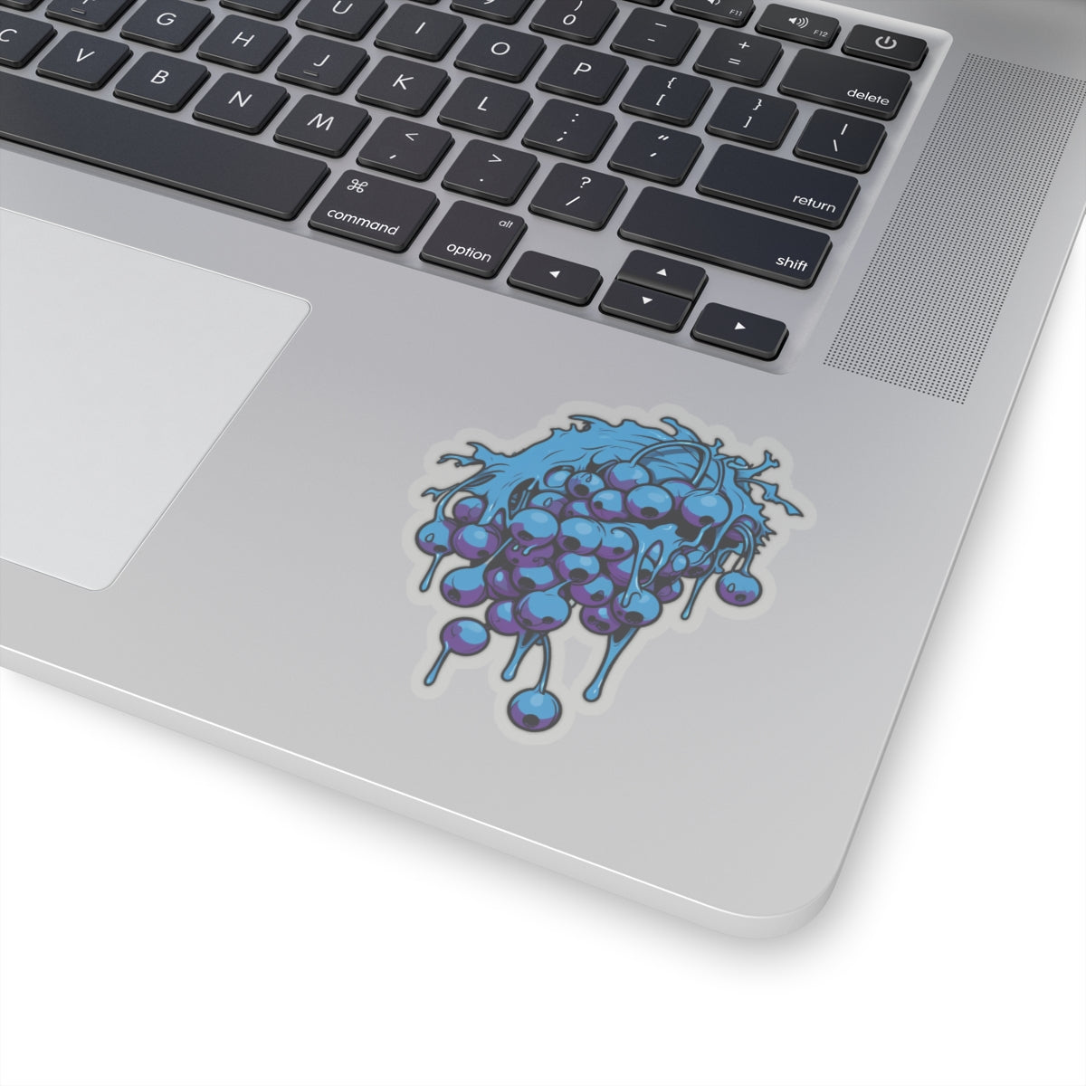 Blueberry Drip, Kiss Cut Sticker