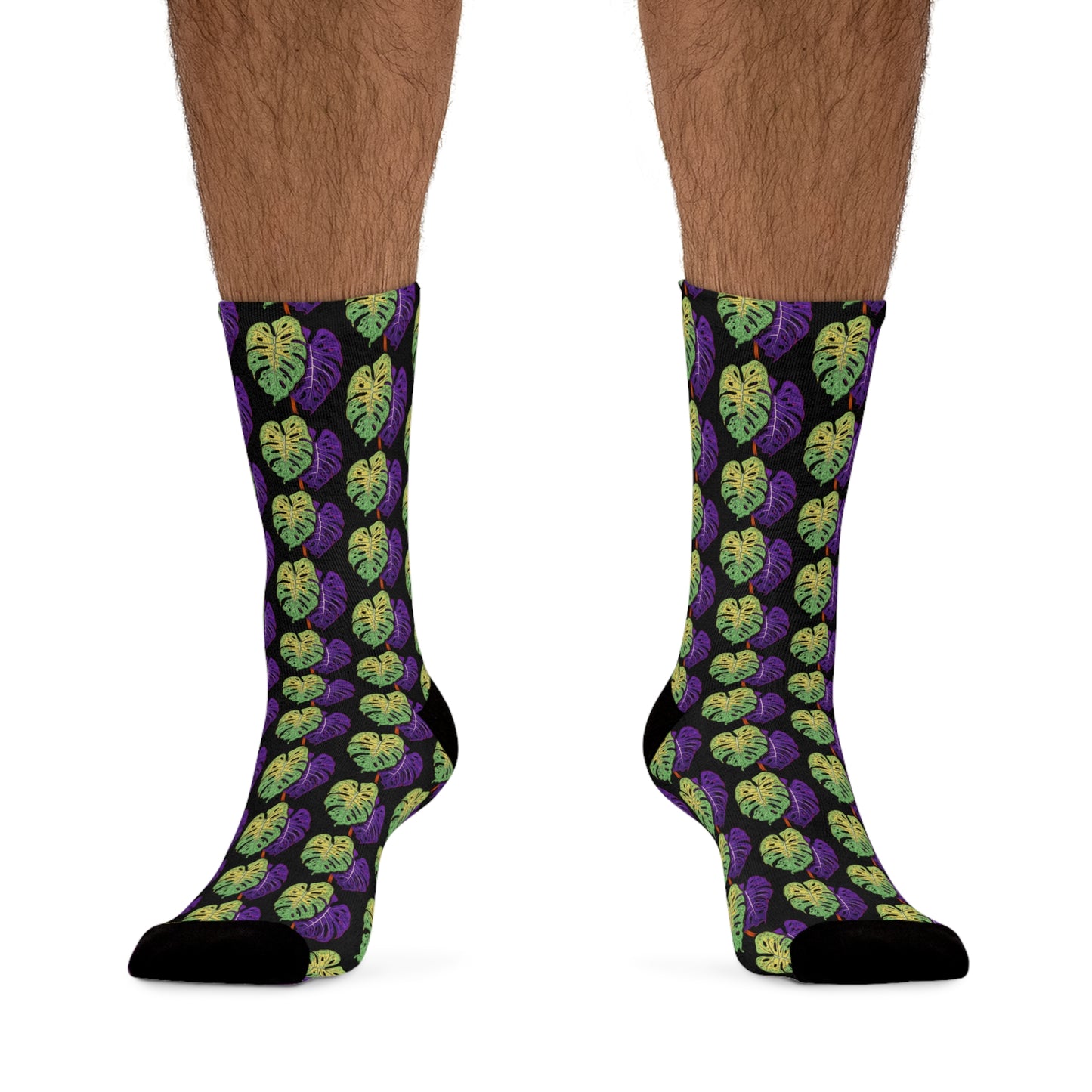 Cosmic Horror Monstera Socks