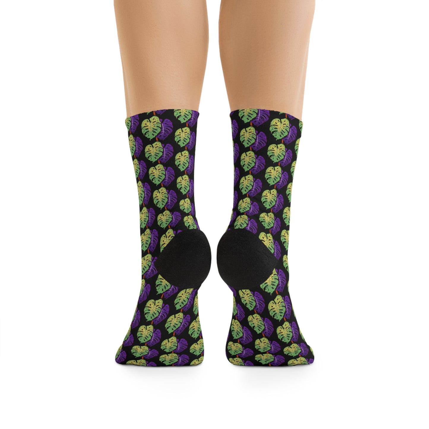 Cosmic Horror Monstera Socks