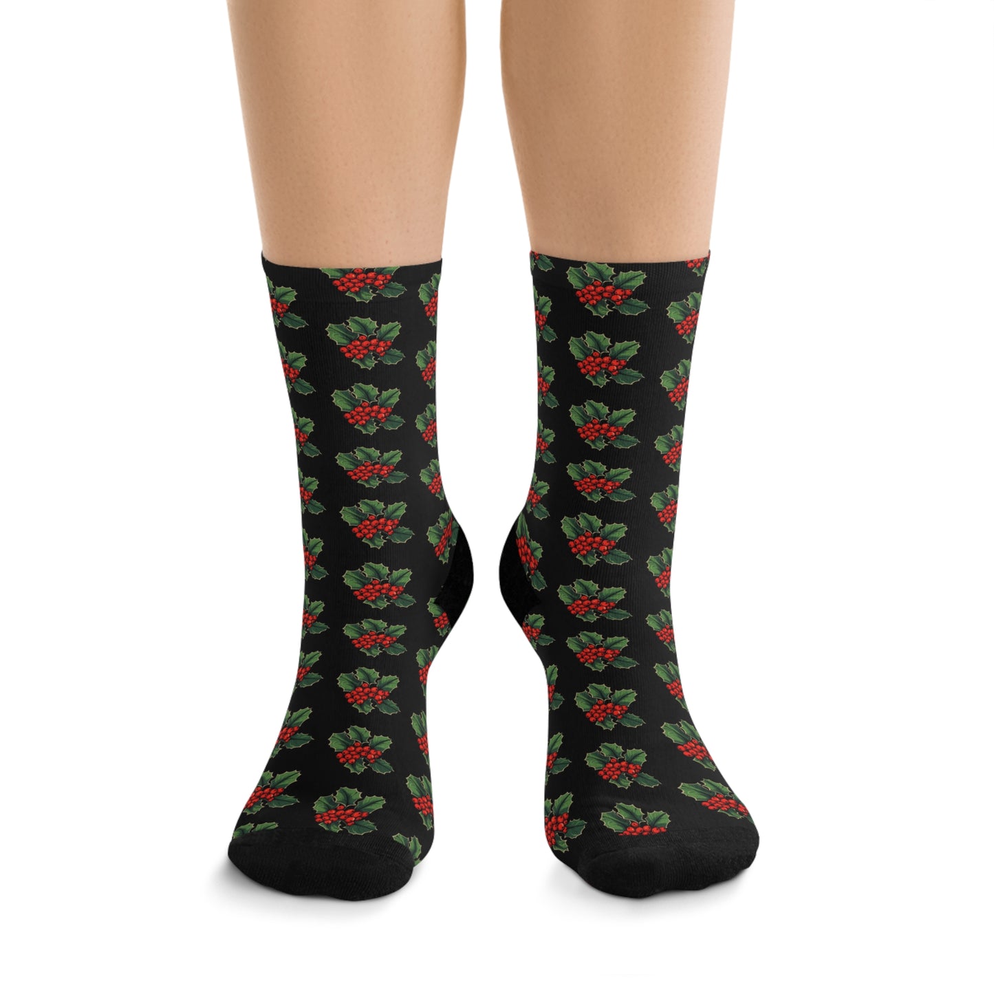 Holly Berry Socks