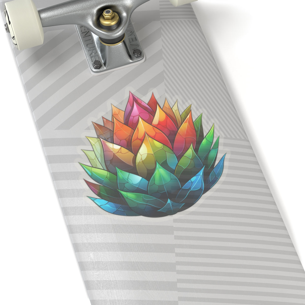 Cosmic Rainbow Agave Vinyl Sticker