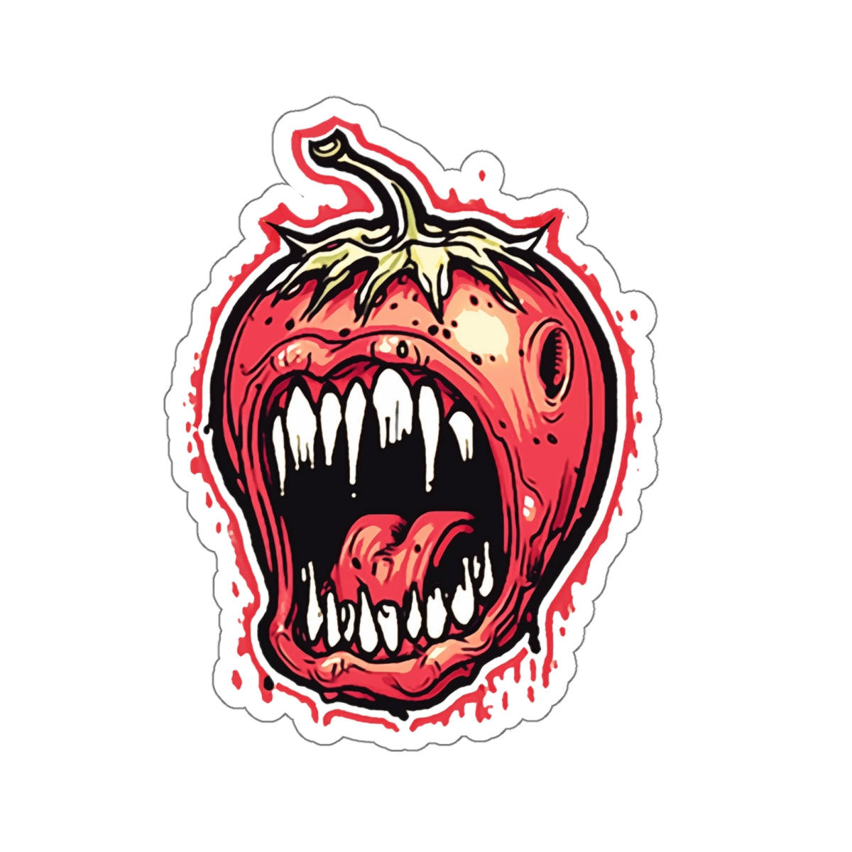 Wild Strawberry, Horror Fruit Sticker