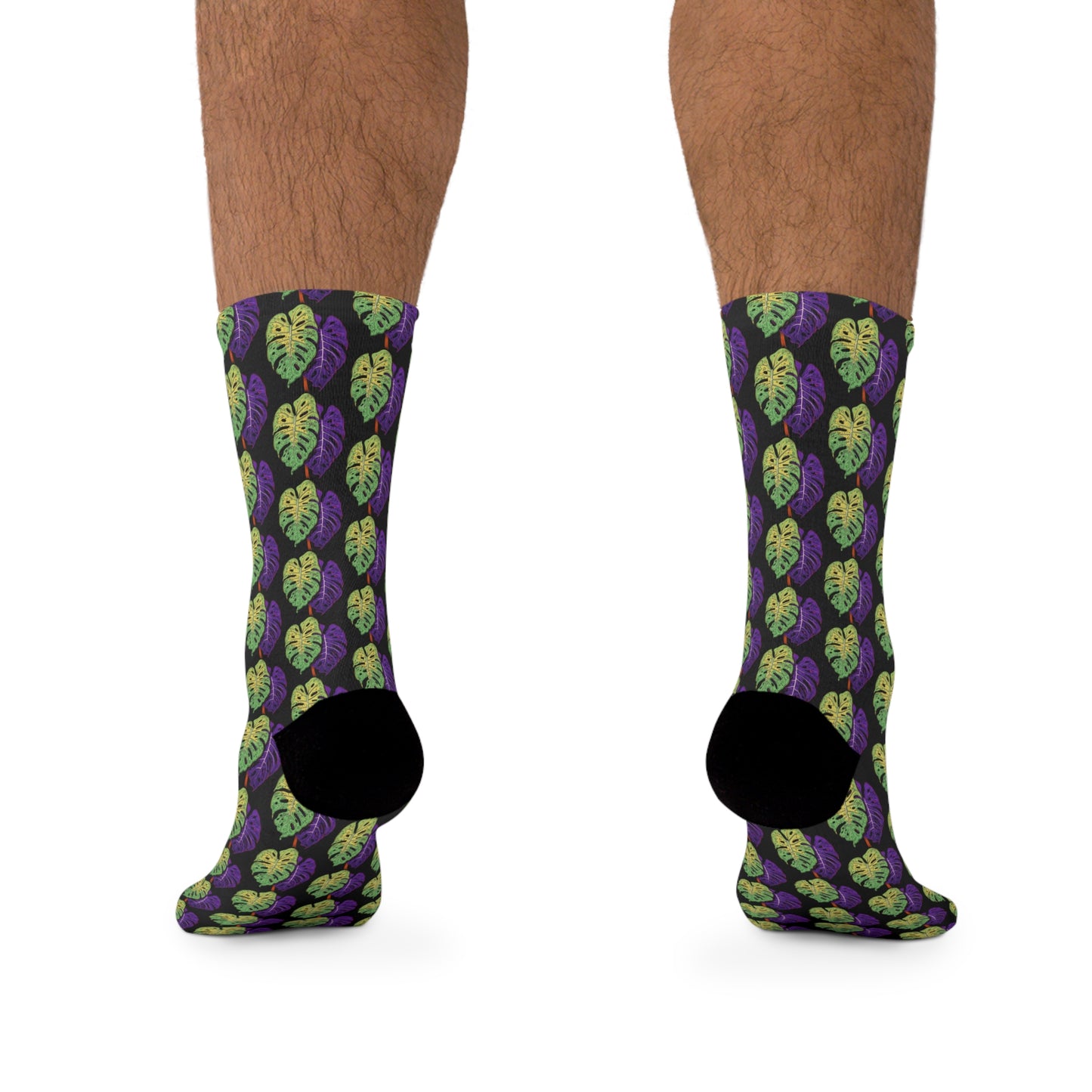 Cosmic Horror Monstera Socks