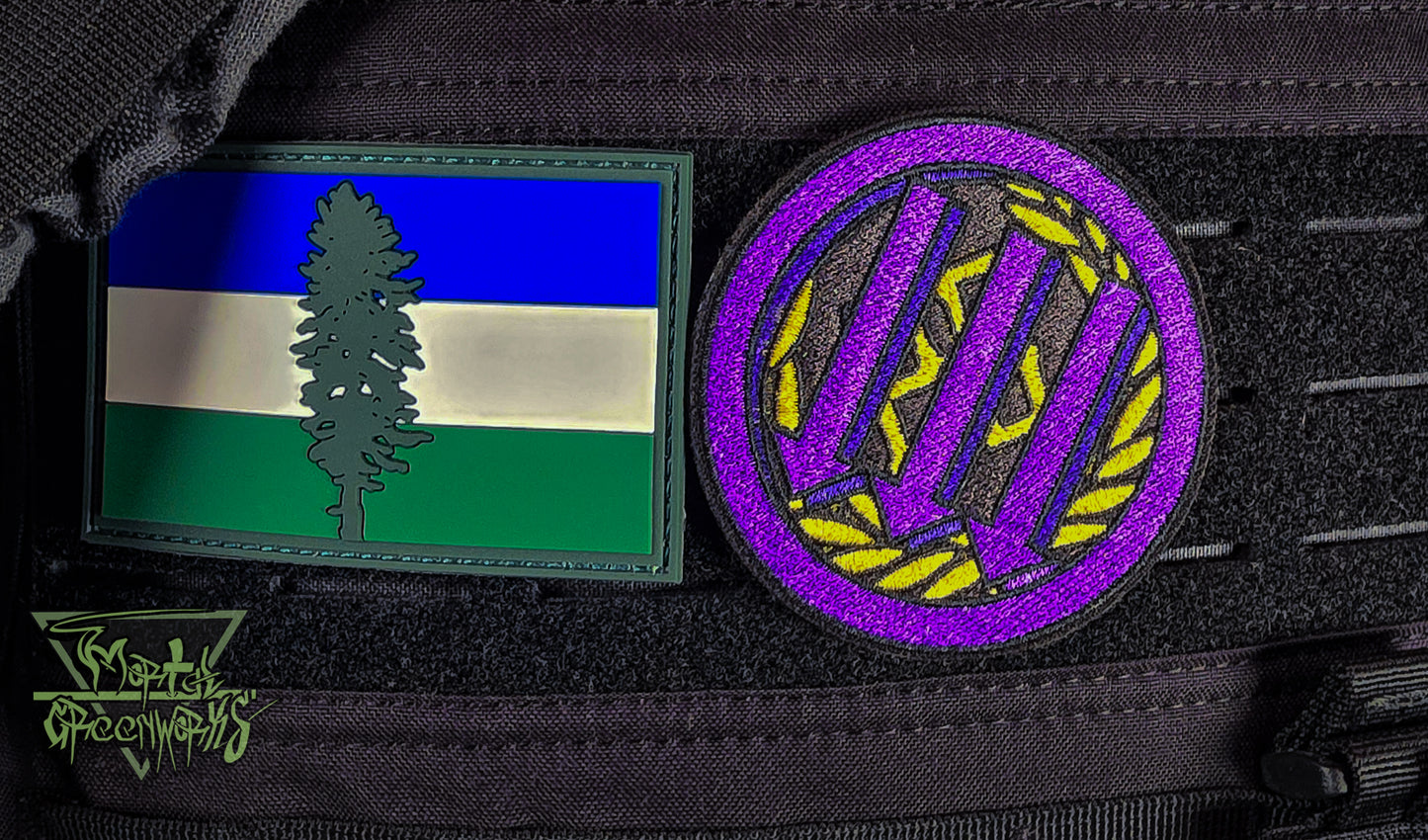 Fuck a Proud Boy, 100% Embroidered Double sided Tactical Velcro Patch.