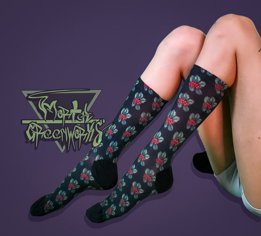 Holly Berry Socks
